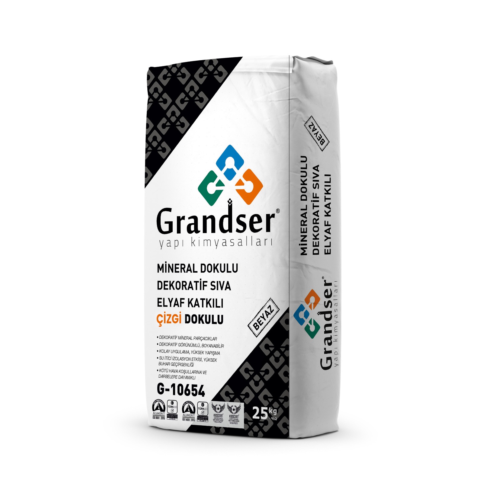 Mineral Dokulu Dekoratif Sıva - Çizgi Dokulu